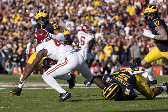 Michael Barrett (23), Josaiah Stewart (5), and Braiden McGregor (17)