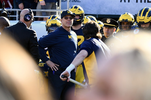 Jim Harbaugh and Michigan Team