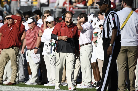 Alabama Head Coach Nick Saban