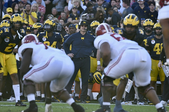 Jim Harbaugh and Michigan Team