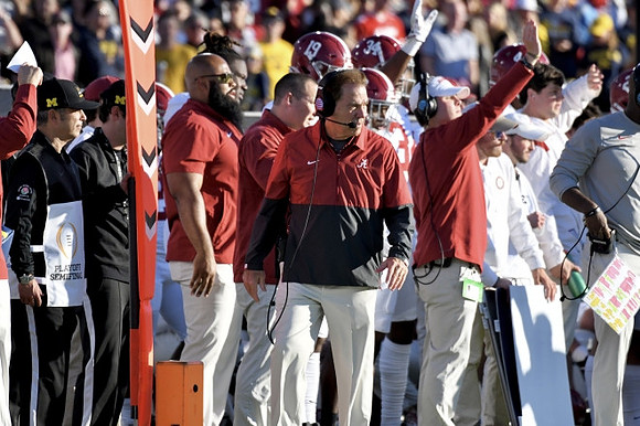 Alabama Head Coach Nick Saban