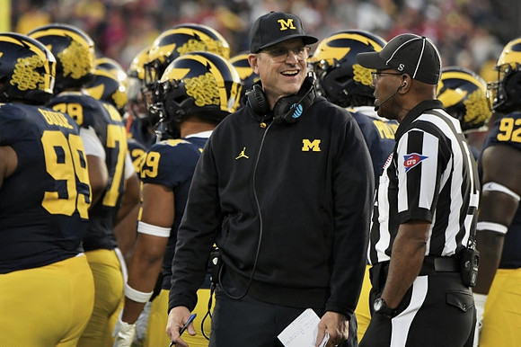 Jim Harbaugh and Michigan Team