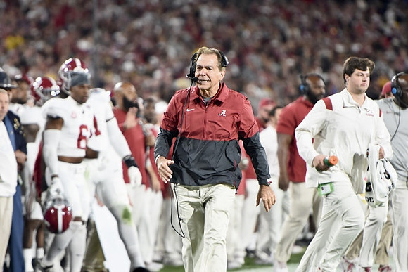 Alabama Head Coach Nick Saban