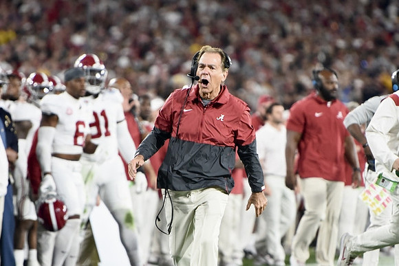 Alabama Head Coach Nick Saban