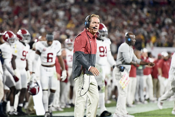 Alabama Head Coach Nick Saban