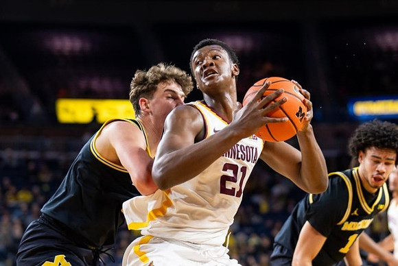 Will Tschetter (42) and Olivier Nkamhoua (13)