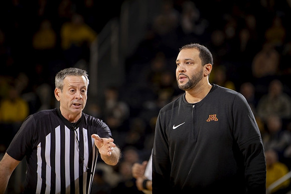 Minnesota Head Coach Ben Johnson