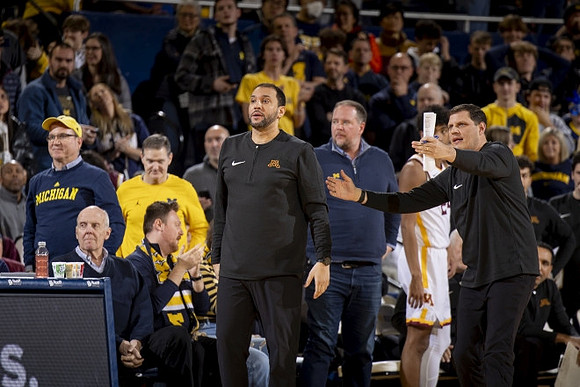 Minnesota Head Coach Ben Johnson