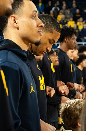Jaelin Llewellyn (3), Nimari Burnett (4), Dug McDaniel (0), and Tarris Reed Jr. (32)