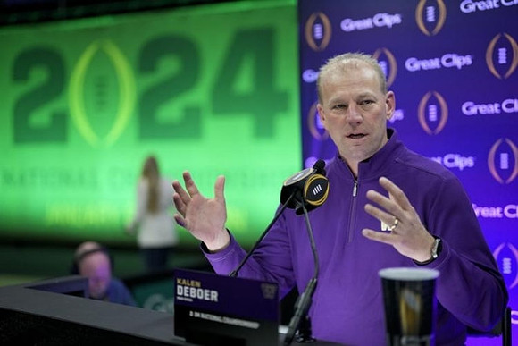 Washington Head Coach Kalen DeBoer