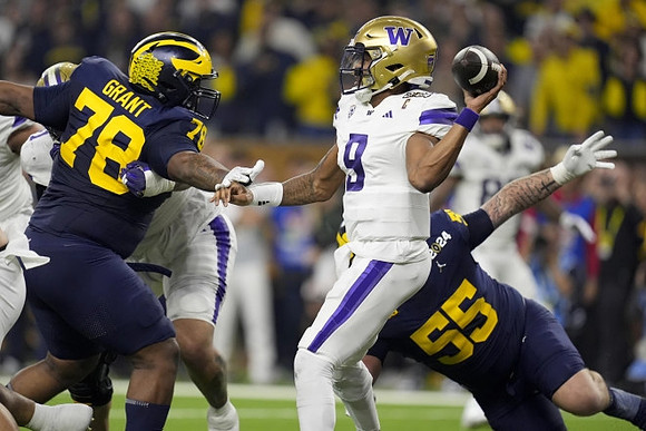 Kenneth Grant (78) and Mason Graham (55)