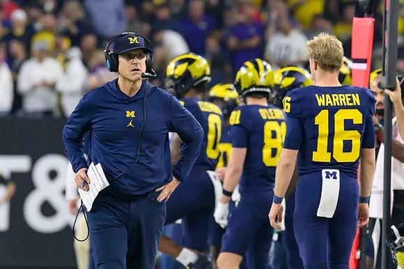 Jim Harbaugh and Michigan Team