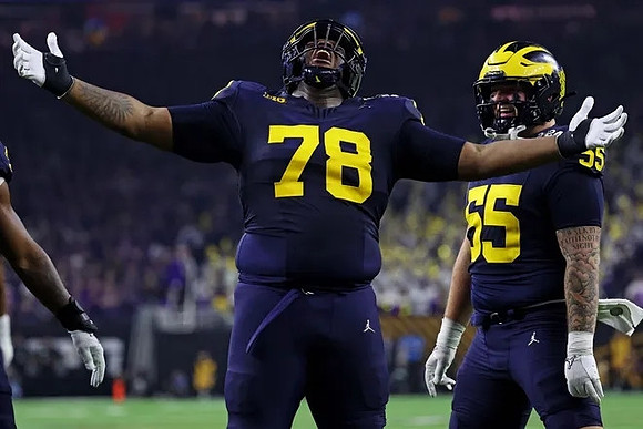 Kenneth Grant (78) and Mason Graham (55)