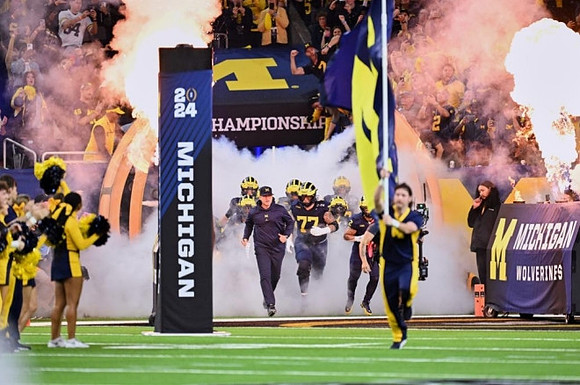 Jim Harbaugh and Michigan Team