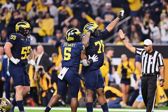 Mason Graham (55), Josaiah Stewart (5), and Kenneth Grant (78)