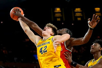 Will Tschetter (42) and Tarris Reed Jr. (32)
