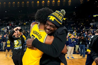 Jace Howard (25) and Chris Webber