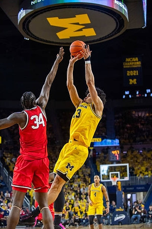 Olivier Nkamhoua (13) and Nimari Burnett (4)
