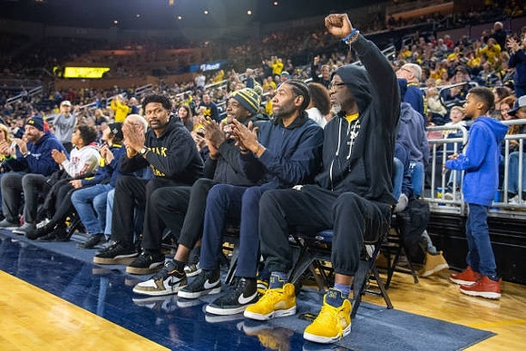 Jalen Rose, Chris Webber, Jimmy King, and Ray Jackson