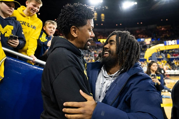 Jalen Rose and Donavan Edwards