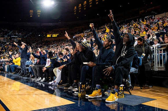 Jalen Rose, Chris Webber, Jimmy King, and Ray Jackson