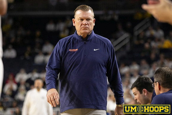 Illinois Head Coach Brad Underwood