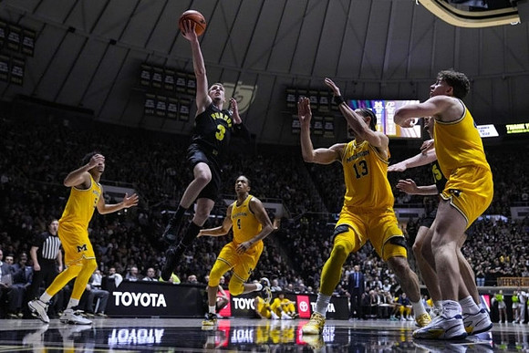 Terrance Williams II (5), Nimari Burnett (4), Olivier Nkamhoua (13), and Will Tschetter (42)