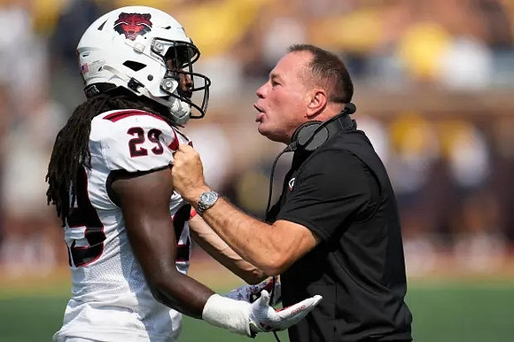 Arkanas State Head Coach Butch Jones