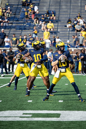 Jadyn Davis (2), Alex Orji (10), and Davis Warren (16)