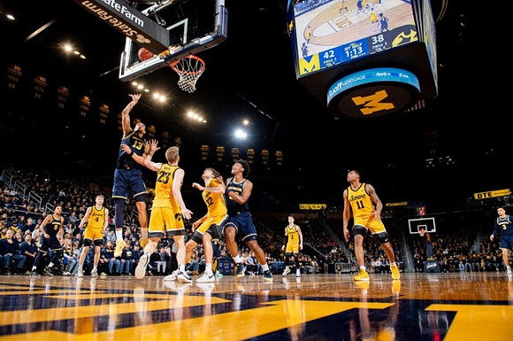 Terrance Williams II (5), Olivier Nkamhoua (13), Tarris Reed Jr. (32), and Jaelin Llewellyn (3)