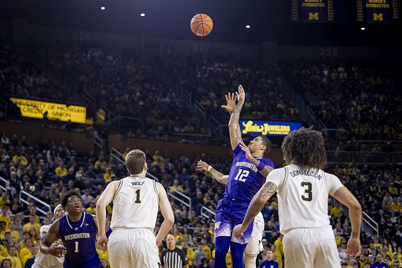 Rubin Jones (15), Danny Wolf (1), and Tre Donaldson (3)