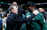 Michigan State Head Coach Tom Izzo