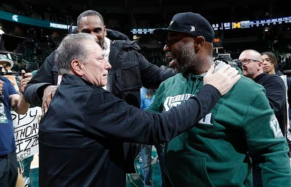Michigan State Head Coach Tom Izzo