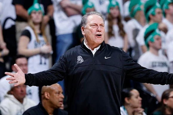Michigan State Head Coach Tom Izzo
