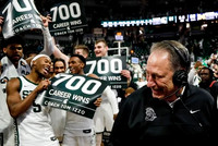 Michigan State Head Coach Tom Izzo