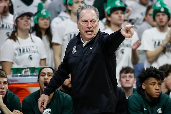 Michigan State Head Coach Tom Izzo
