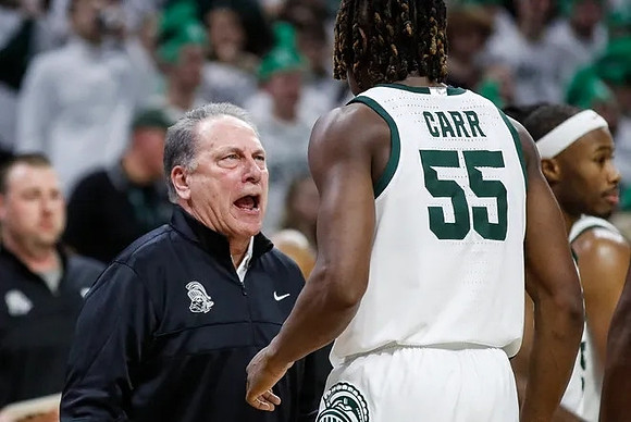 Michigan State Head Coach Tom Izzo
