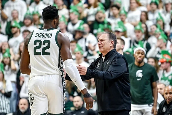 Michigan State Head Coach Tom Izzo