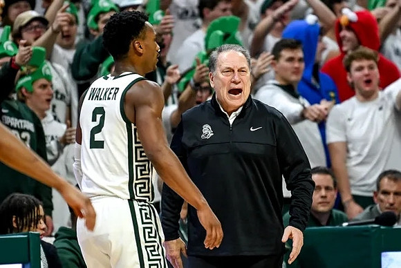 Michigan State Head Coach Tom Izzo