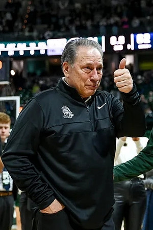 Michigan State Head Coach Tom Izzo