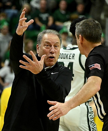 Michigan State Head Coach Tom Izzo