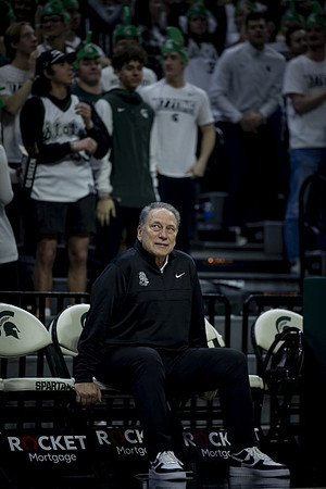 Michigan State Head Coach Tom Izzo