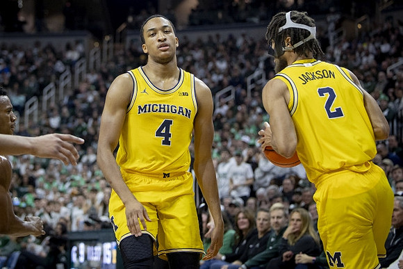 Nimari Burnett (4) and Tray Jackson (2)
