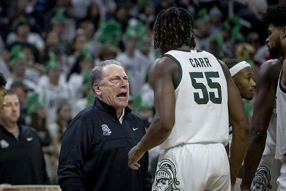 Michigan State Head Coach Tom Izzo
