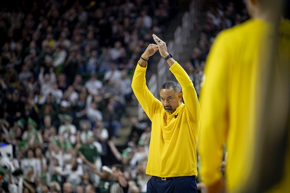 Michigan State Head Coach Tom Izzo