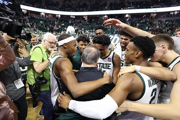Michigan State Head Coach Tom Izzo