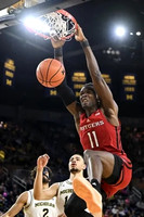 Tray Jackson (2) and Olivier Nkamhoua (13)