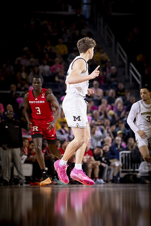 Will Tschetter (42) and Jaelin Llewellyn (3)
