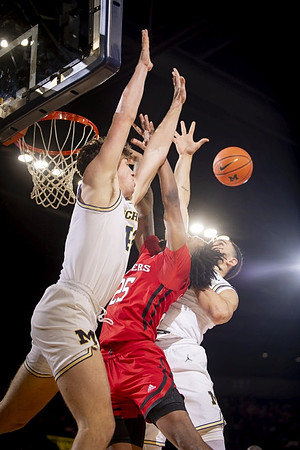 Will Tschetter (42) and Olivier Nkamhoua (13)