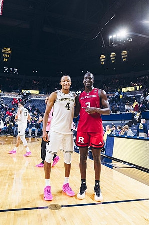 Olivier Nkamhoua (13) and Nimari Burnett (4)